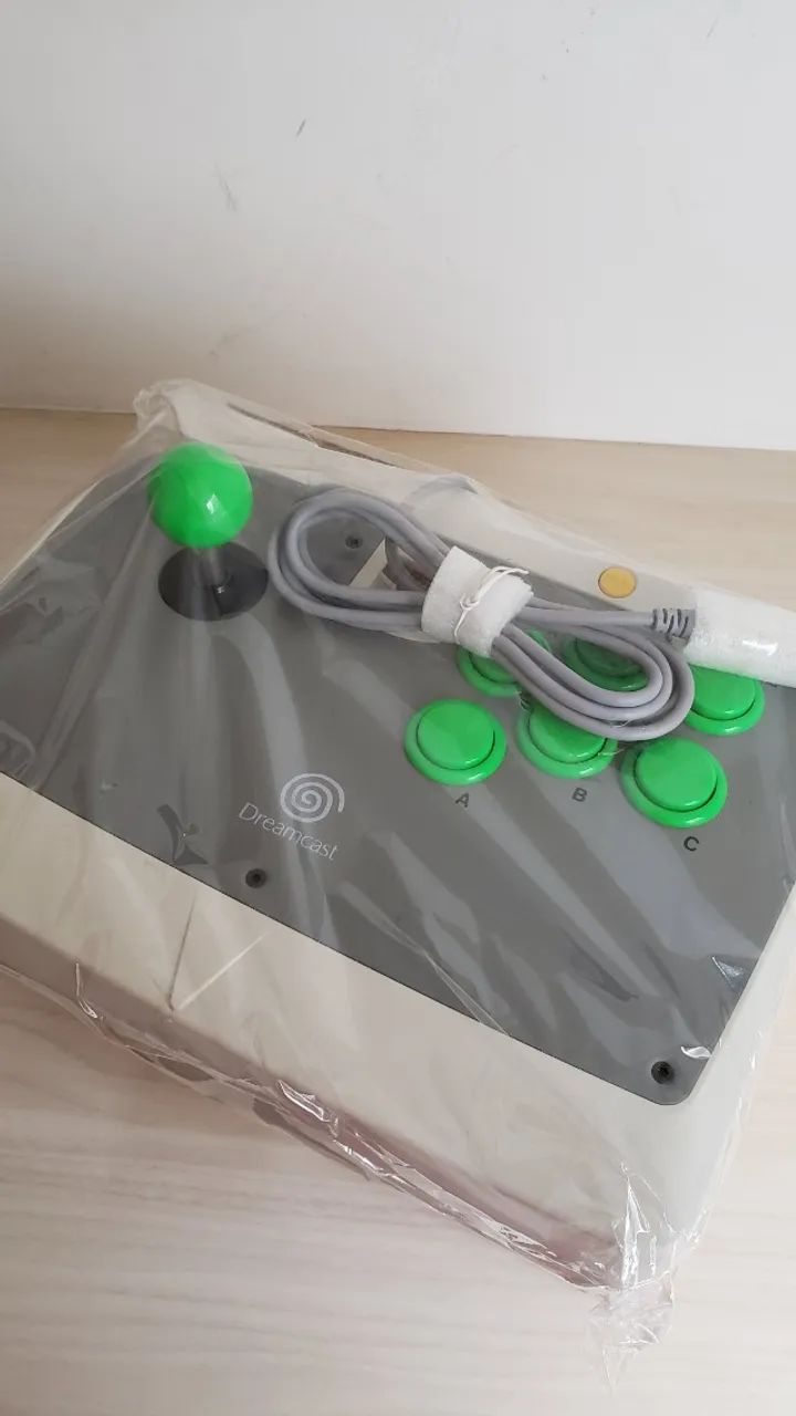 Kit com 2 Controles Arcade - Dreamcast - Foto 2