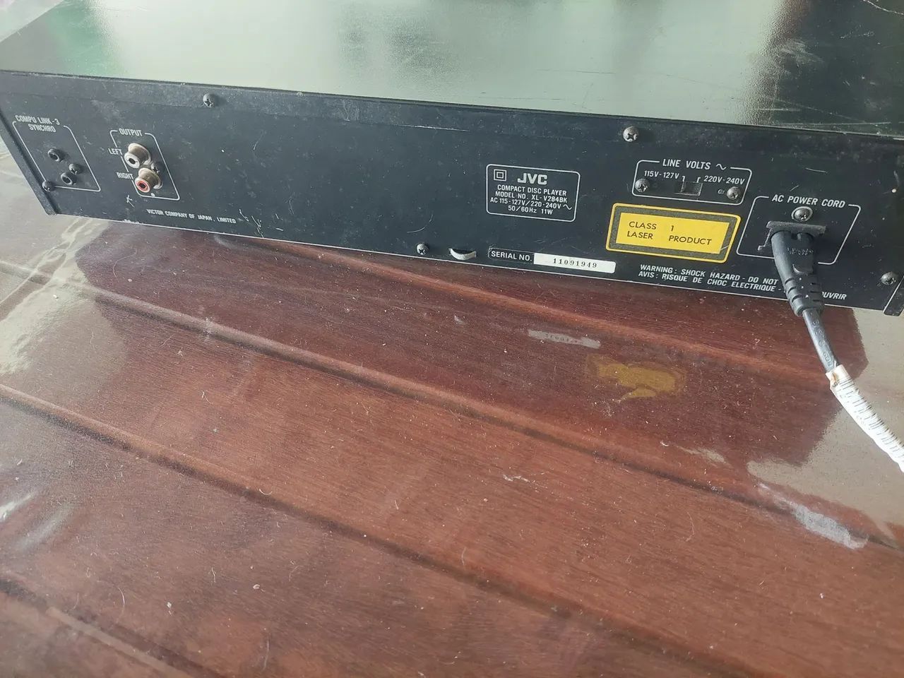 Vendo cd player   jvc funciona  perfeitamente  com marcas de uso - Foto 5