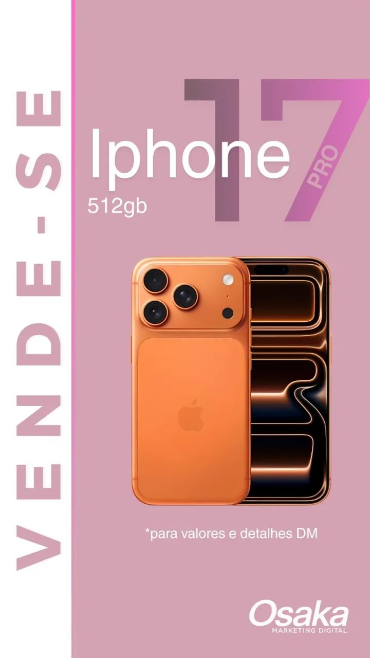 IPHONE 17 PRO LARANJA 512GB 
