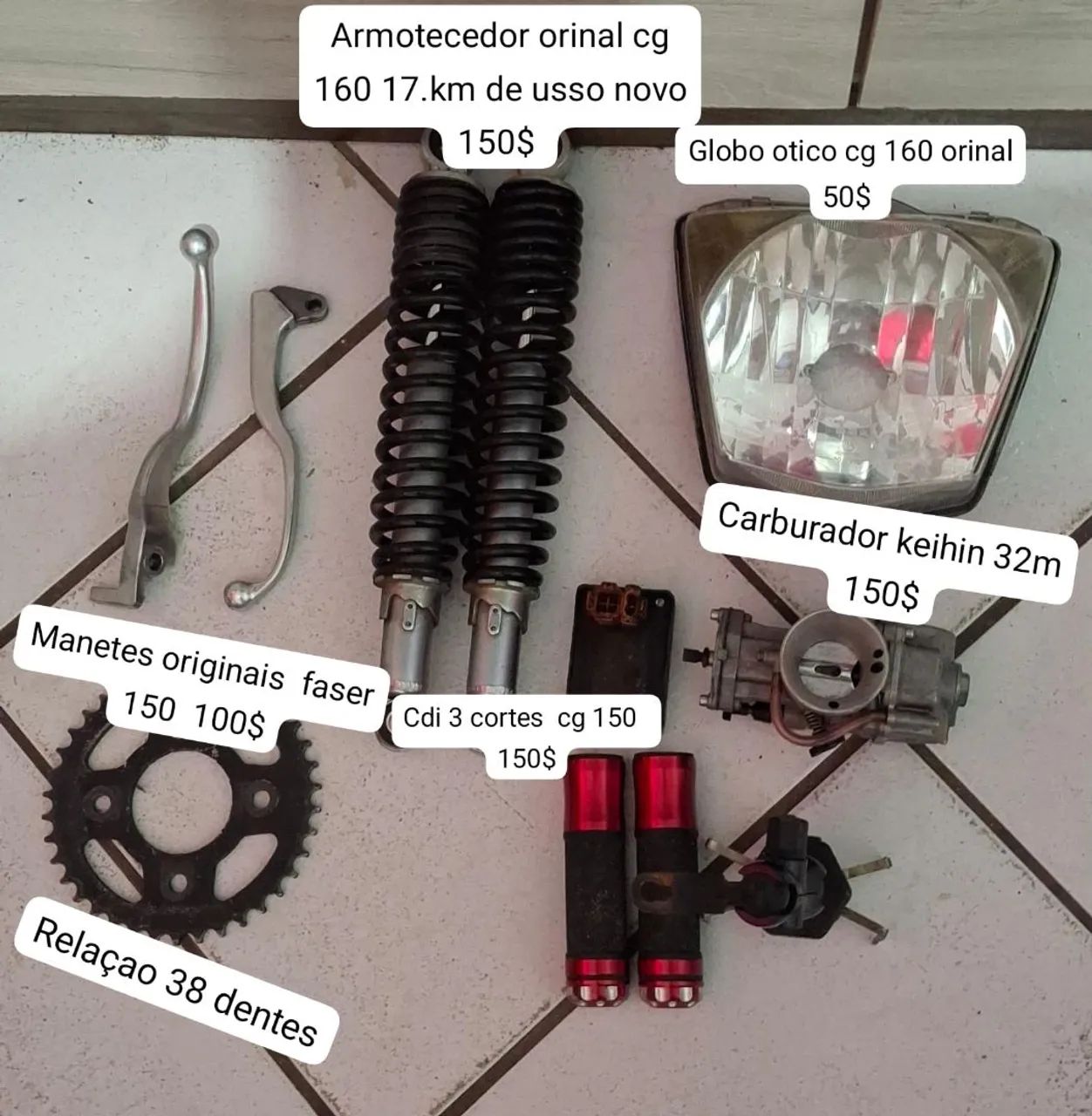 Peças diversas precinho