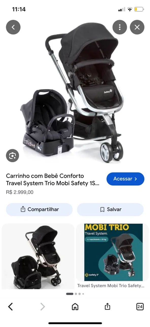 Carrinho de bebê  - Foto 3