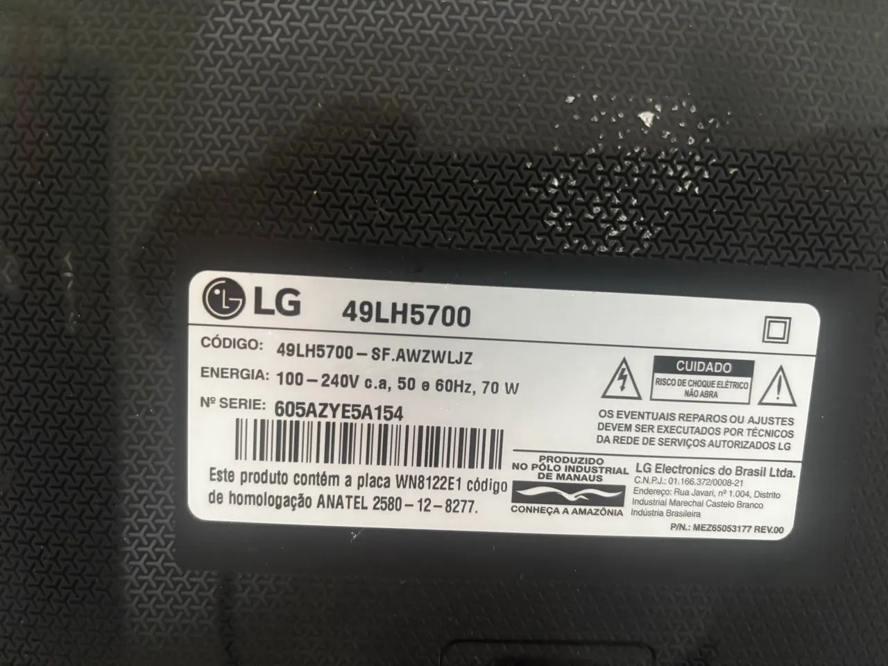Smartv 49 polegadas LG + Roku com controles  - Foto 2