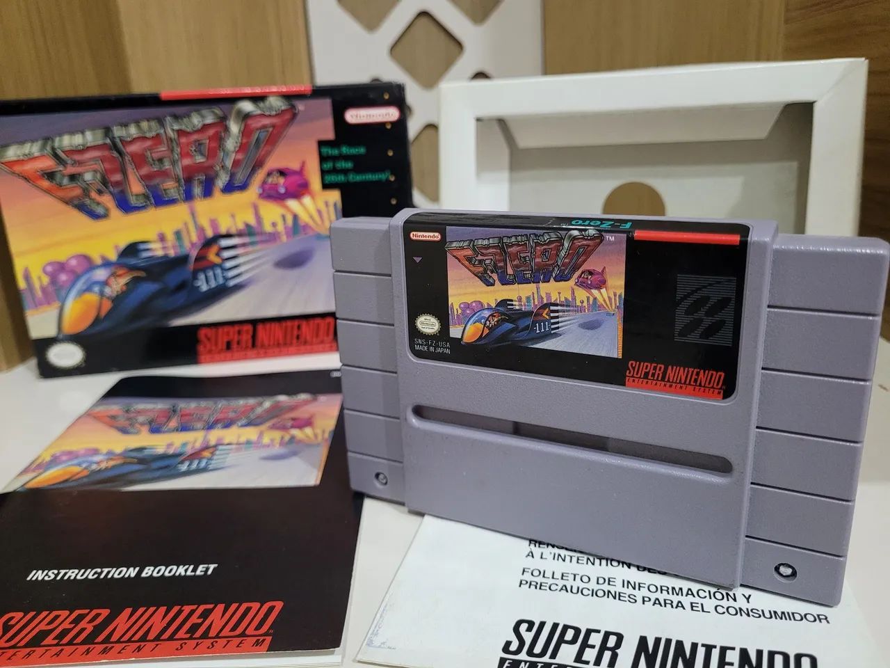 F-Zero snes super nintendo  - Foto 2