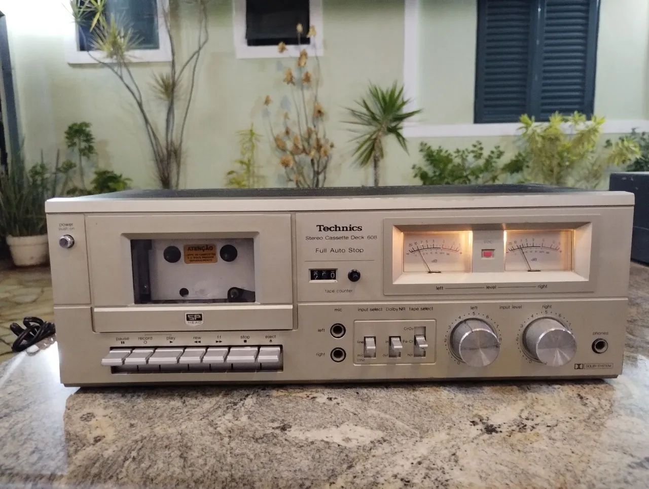 Tape Deck Technics Mod -RS-602 - Aparelhos de Som - Jardim