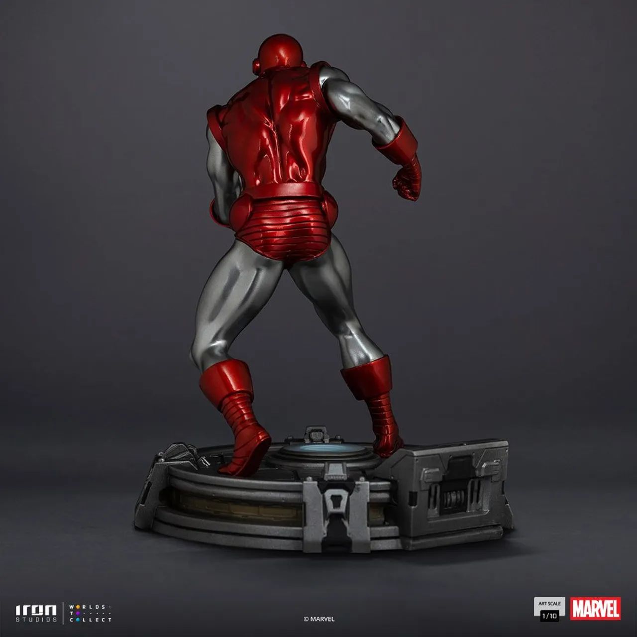 Iron Man Red & Chrome Marvel Comics 1/10 Iron Studios - Foto 3
