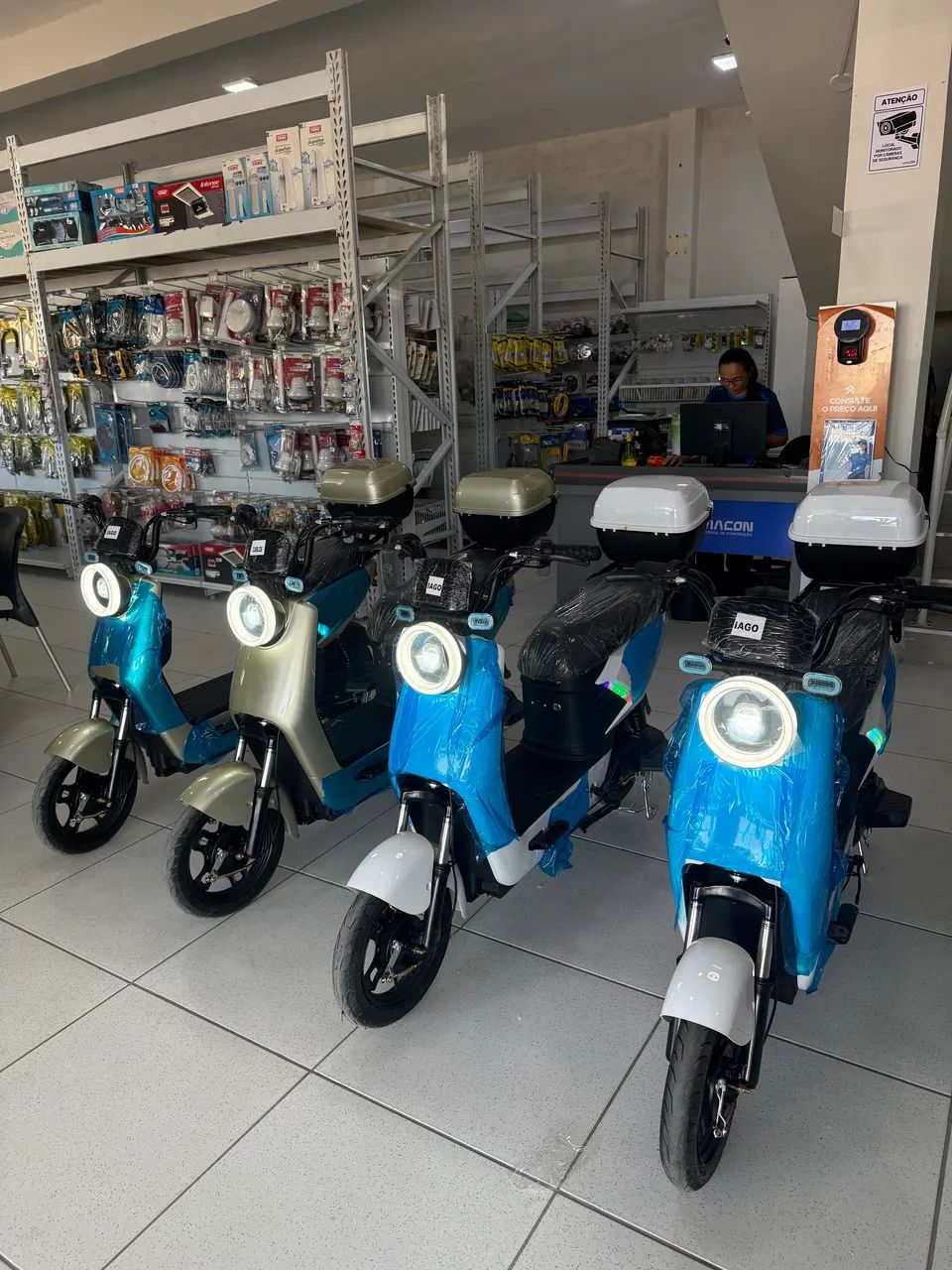 Scooter elétrica, ecoozom  - Foto 2