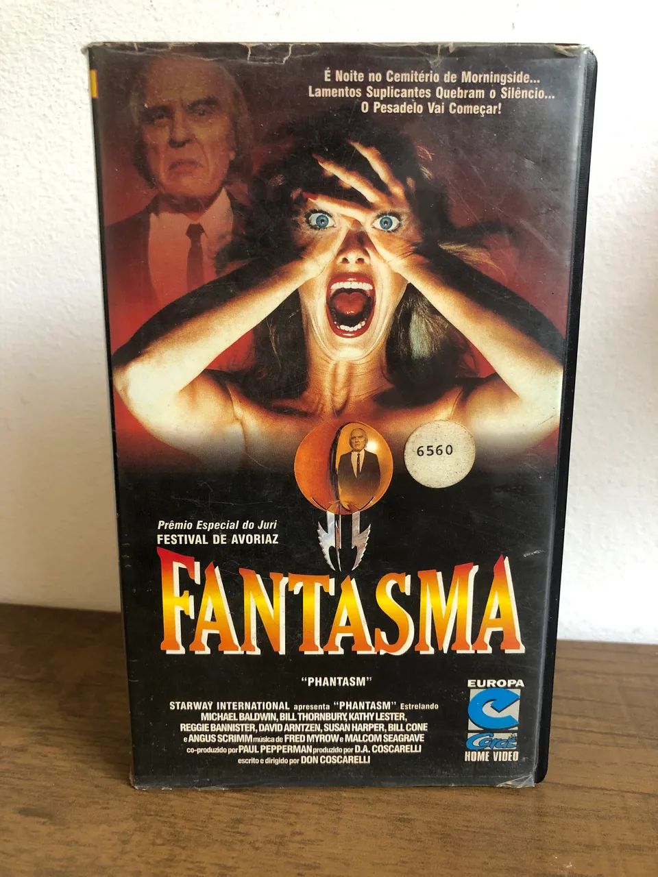 VHS Fantasma, terror 