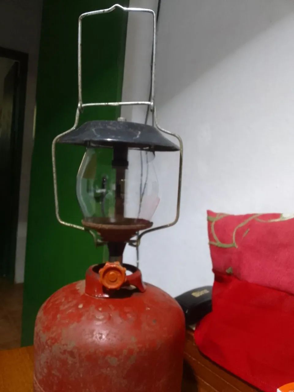 351_ Lampião a gás.  - Foto 5