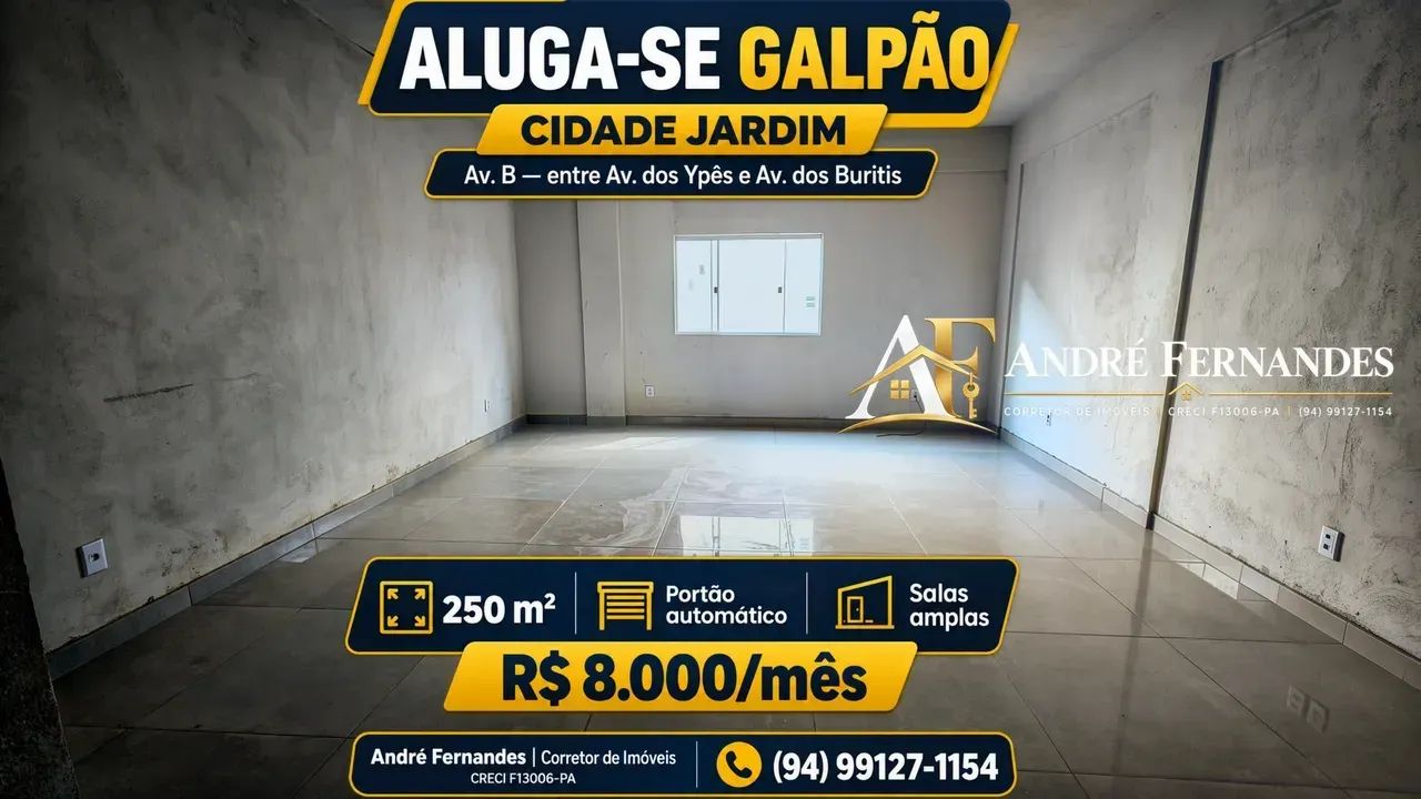 GALPÃO PARA LOCAÇÃO NO CIDADE JARDIM - Foto 2