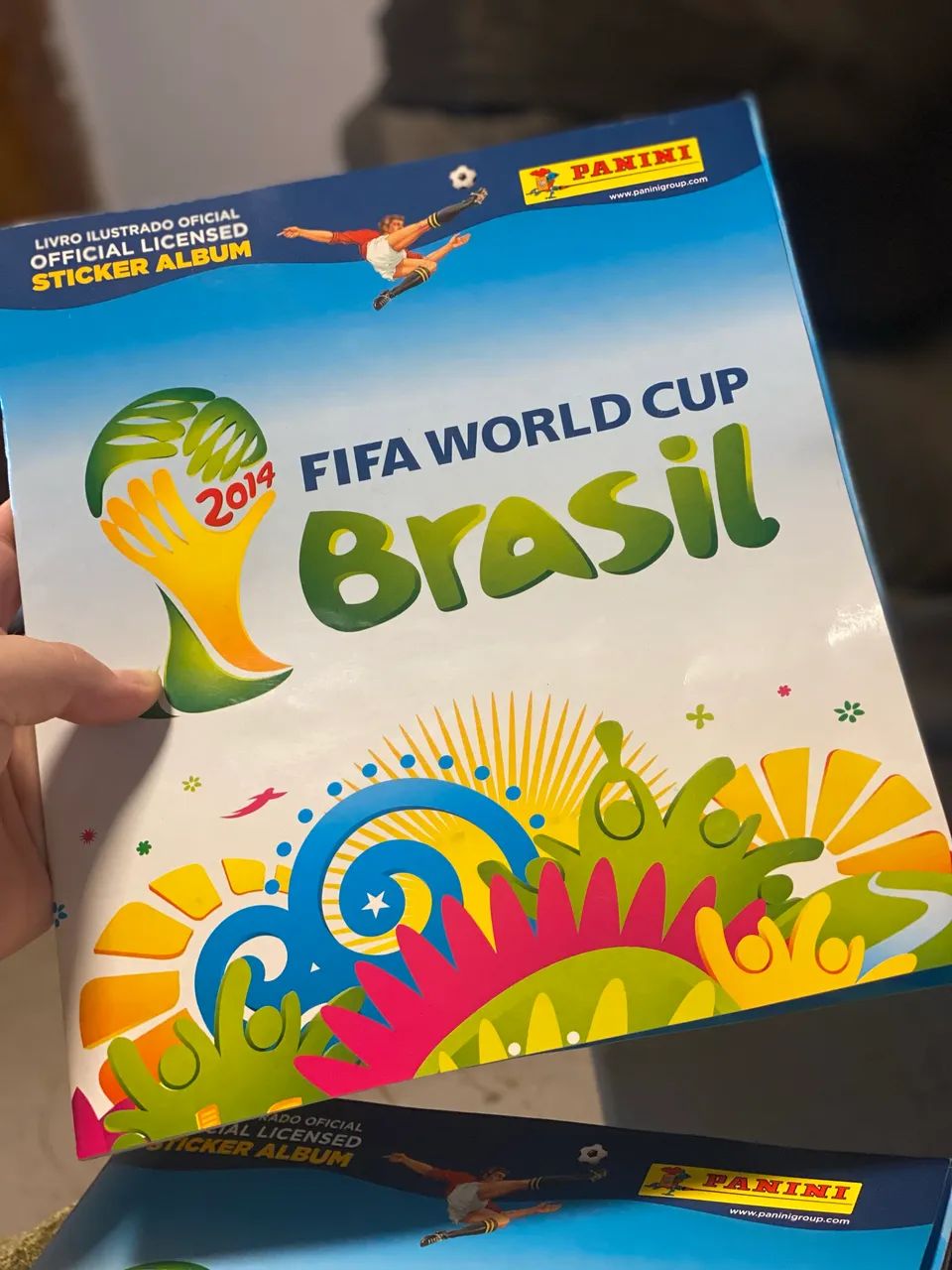 Álbum Copa do Mundo 2014 sem figurinhas