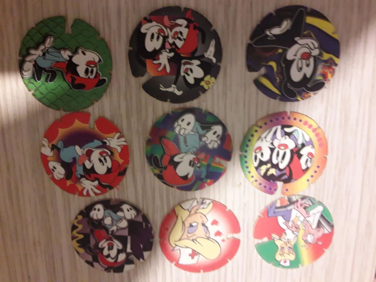 Lote antigo de táxis animaniacs Elma chips  - Foto 2