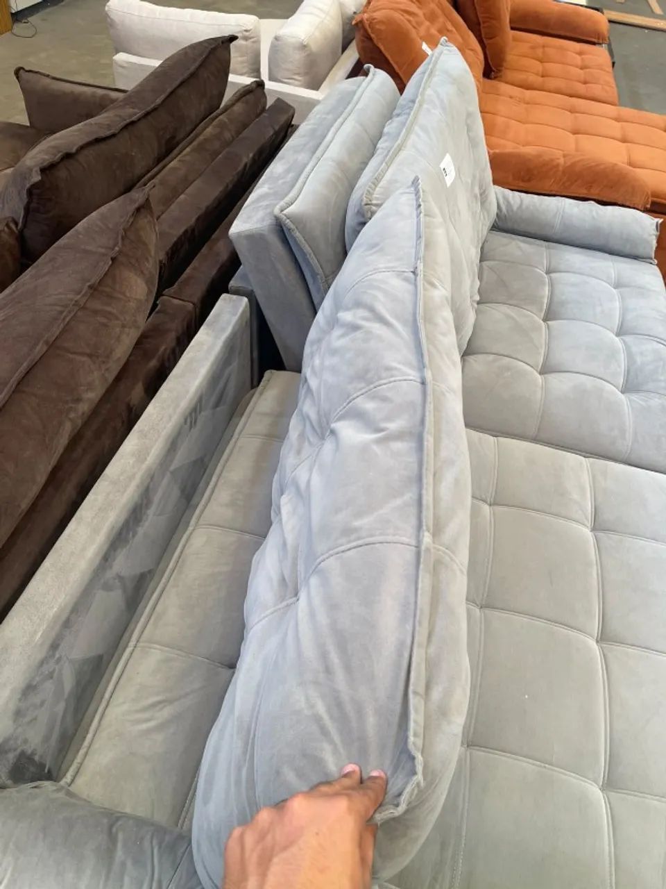 SOFÁ-CAMA RETRÁTIL E RECLINÁVEL 2,20M - Foto 5