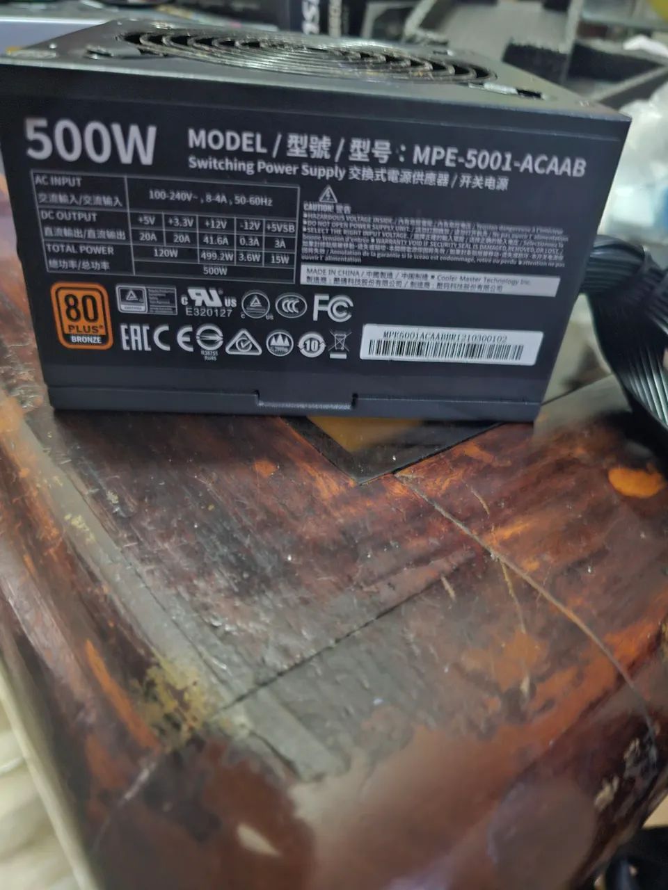 Fonte 500w Cooler Master  - Foto 3