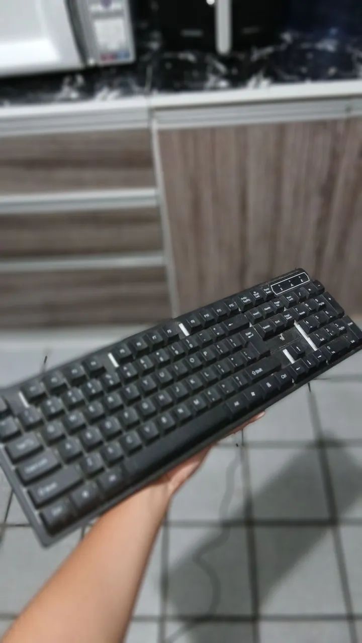 Teclado com led