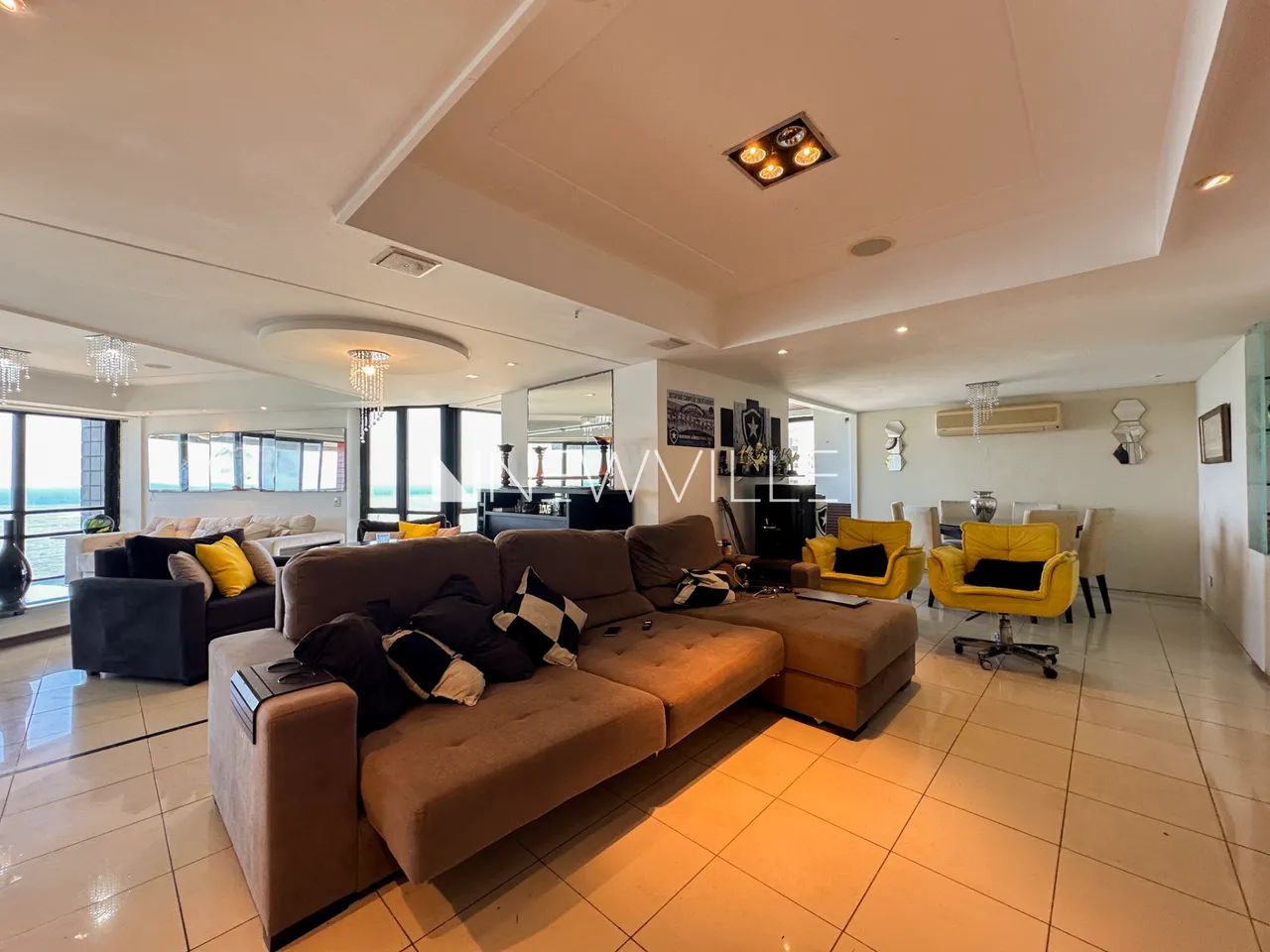 Apartamento para locação no Edf. Catavento, em Piedade  314m², 4 quartos, beira-mar | Jabo - Foto 4
