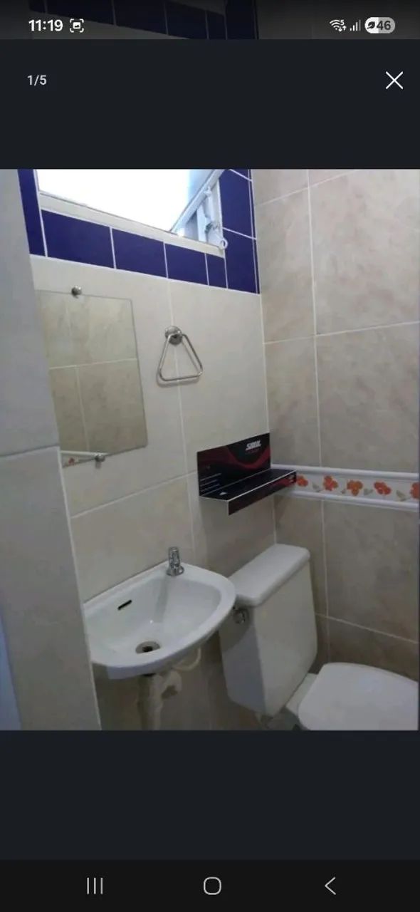 Alugo kitinet mobiliada vaga feminina - Foto 3