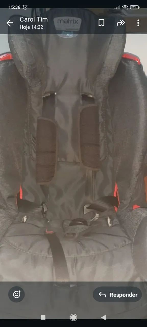 Cadeirinha para transportar crianças no carro  - Foto 4