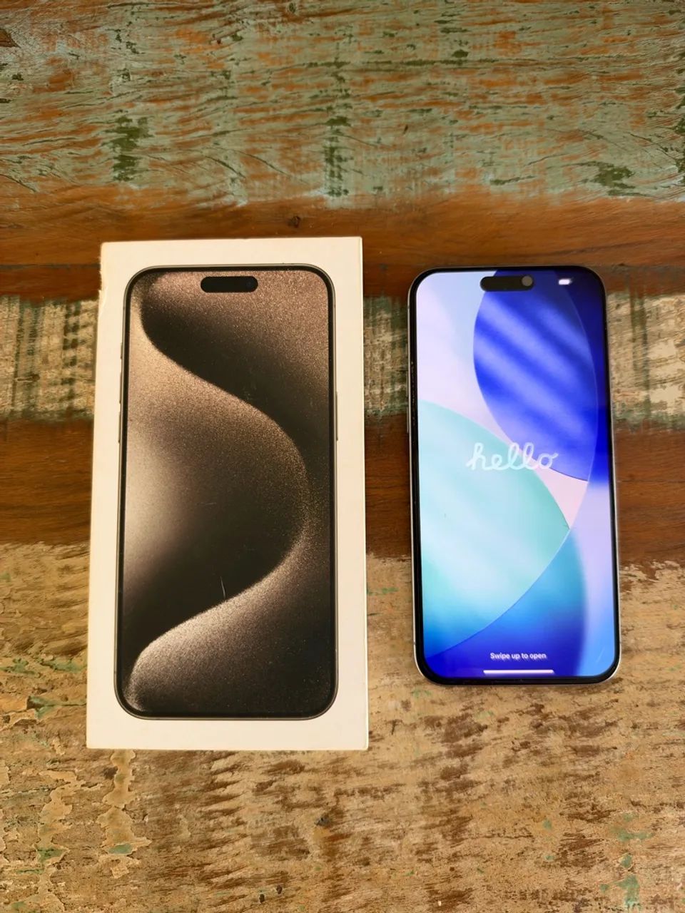 iPhone 15 Pro Max 256 Titânio novíssimo 