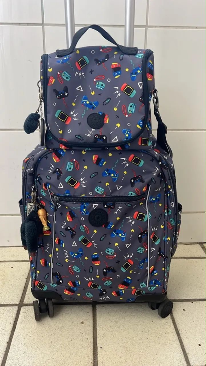 Bolsa Klipling Original acompanha lancheira