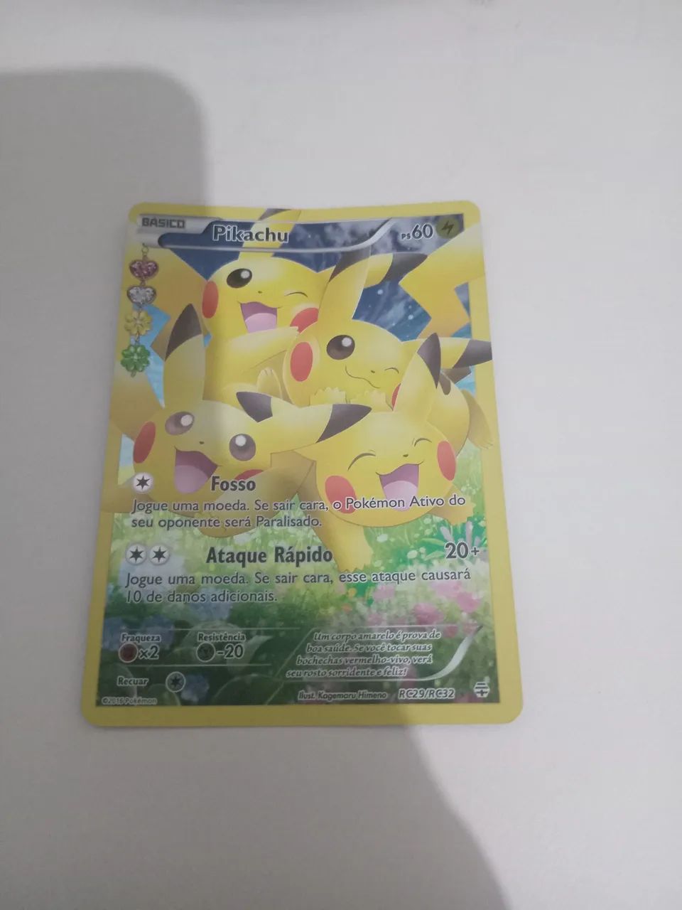 pikachu em condição MP