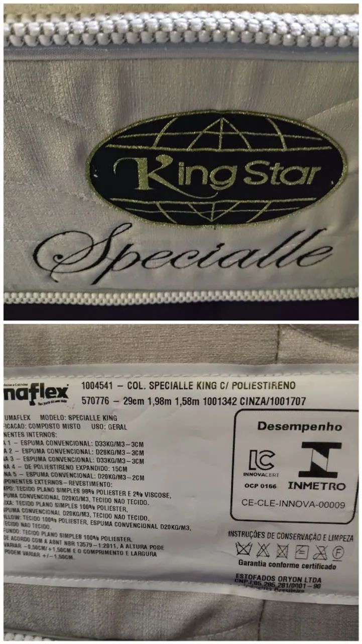 Cama king size em ótimo estado  - Foto 2