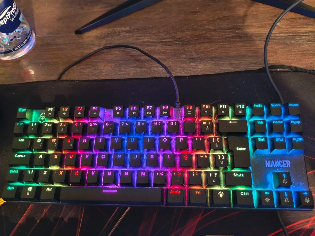 Teclado mancer Ghoul MK2 switch red - Foto 2