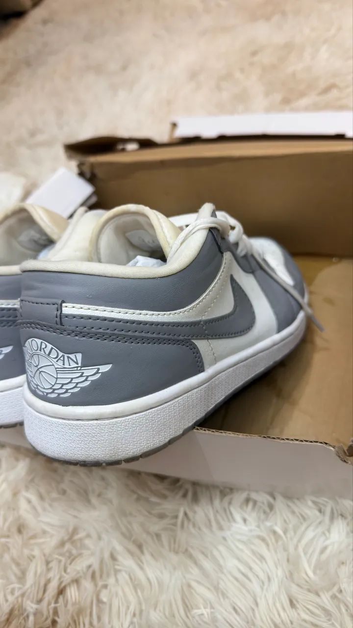 Tênis Jordan Cinza 41/42 Impecável  - Foto 4