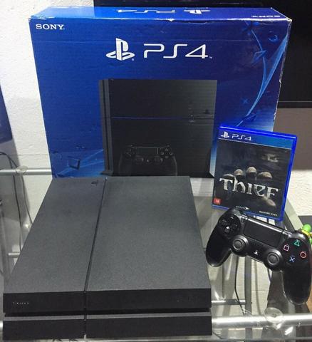 Ps4 fat fosco 500gb (passo cartão)