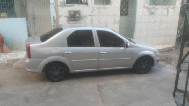 Logan 2011 1.6 Flex GNV Air Bag,ABS,travs e 4 vidros elêtricos versão com todos pacs