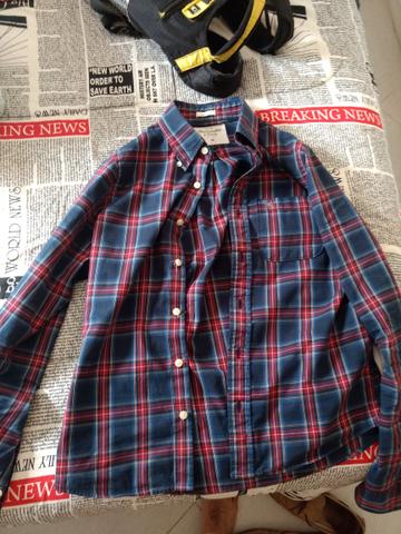 Camisa Xadrez Abercrombie Fitch (original) - Foto 3