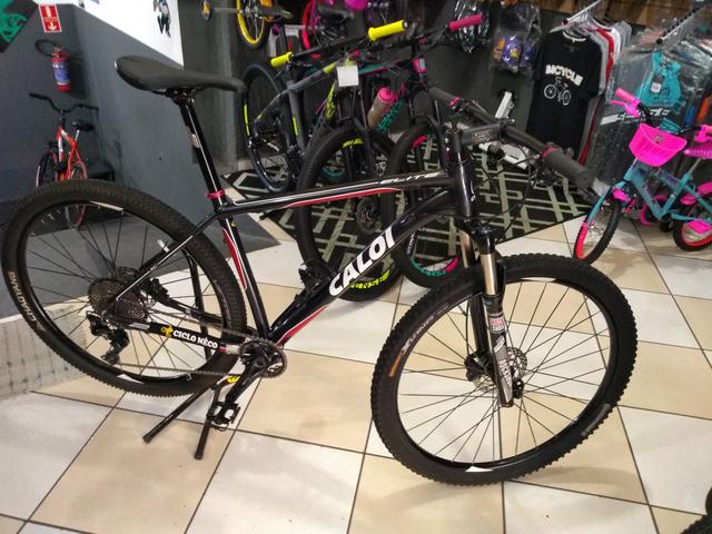 Bicicleta aro 29 Caloi,kit XT suspensão vc a ar