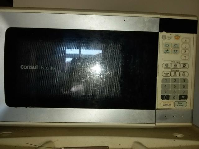02 microondas divido no cartão, desconto a vista - Foto 3