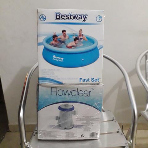 Compre a piscina e ganhe o filtro