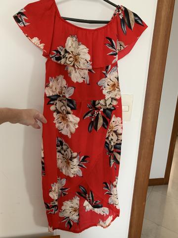 Vestido midi ciganinha - BARATO P VENDER LOGO