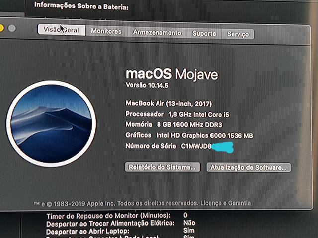Macbook Air 17 (defeito na tela) - Foto 4