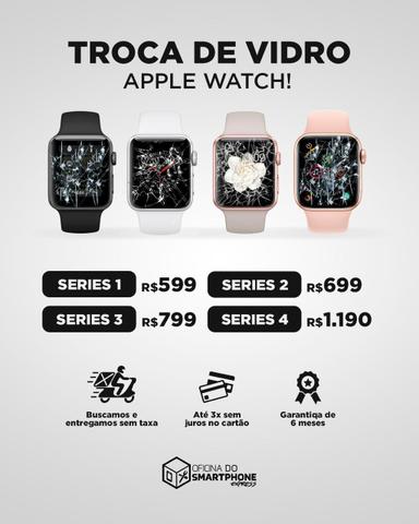 Troca do vidro de Apple Watch - Foto 5