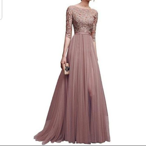 Oferta:Vendo vestido longo de festa NOVO sem uso