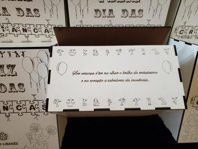 Caixa personalizada para o dia das crianças - Foto 6