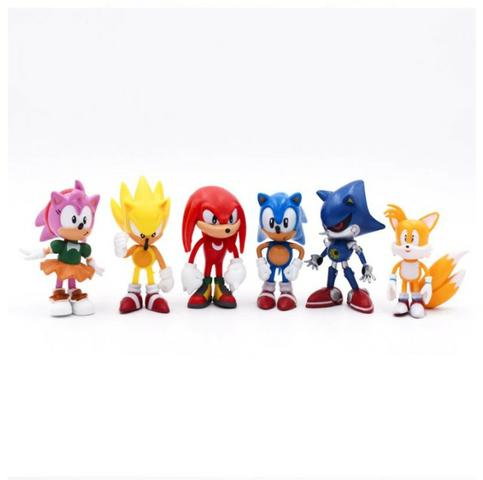 6 Miniaturas Sonic The Hedgehog/ Werehog Tails Mega Drive - Foto 2