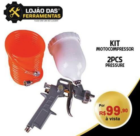 Kit Acessórios 2Pçs Para Motocompressor Pressure