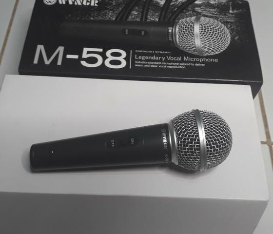 Microfone Profissional (Novo, aceito cartão)