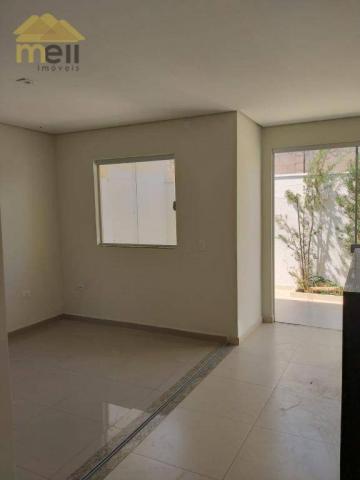Casa com 2 dormitórios à venda, 45 m² por R$ 230.000,00 - Condomínio Vale dos Reis - Presi - Foto 2