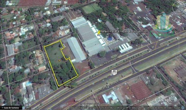Terreno comercial para locação no Parque Presidente II em Foz do Iguaçu.