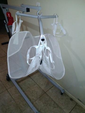 Guincho hidráulico Dobrável para pacientes acamados (para carro) ** - Foto 5