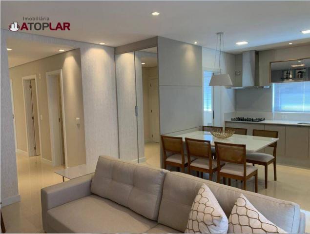 Apartamento garden com 3 dormitórios à venda, 208 m² por r$ 1.230.000,00 - pioneiros - bal