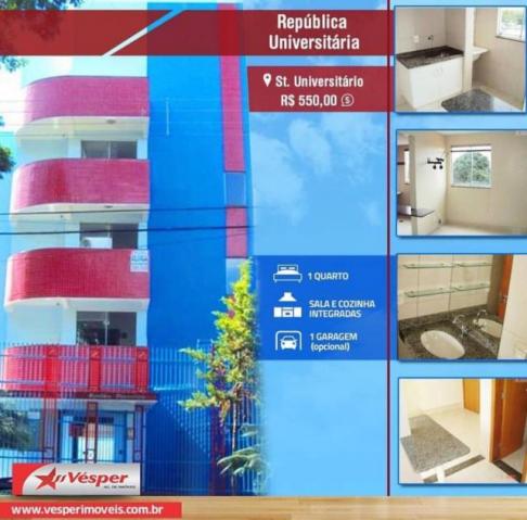 Apartamento para alugar com 1 dormitórios em Setor leste universitário, Goiânia cod:APA443