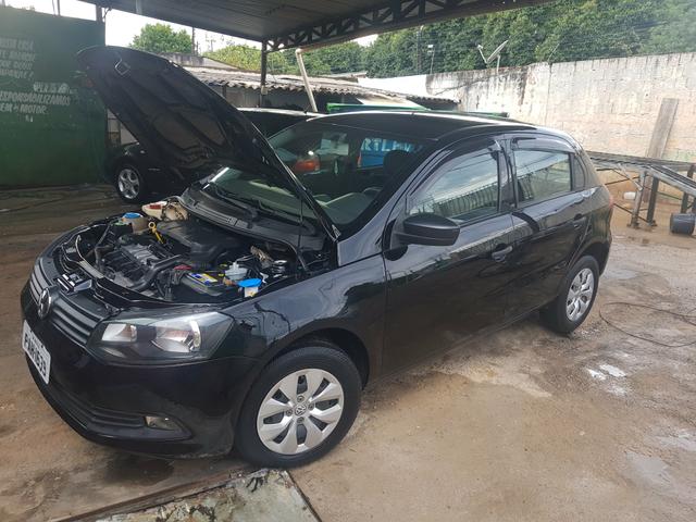 VW gol G 6 2016 completo só do DF único dono - Foto 7
