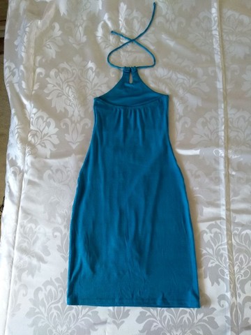 Vestido azul turquesa - Foto 3