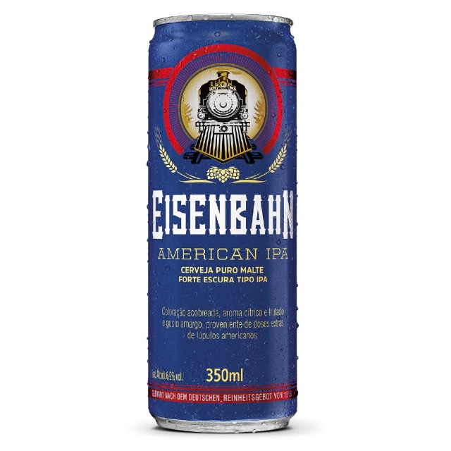 Cerveja Eisenbahn American IPA - 6 Unidades 350ml