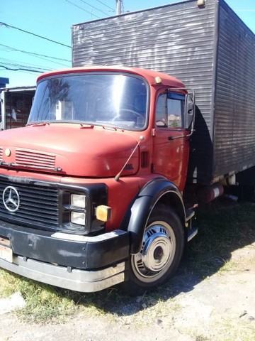 MB1316 TURBINADO TRUCK BAÚ ANO 84